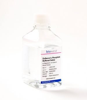 Dulbecco's Phosphate Buffered Saline || Jain Biologicals Pvt Ltd India || Biowest